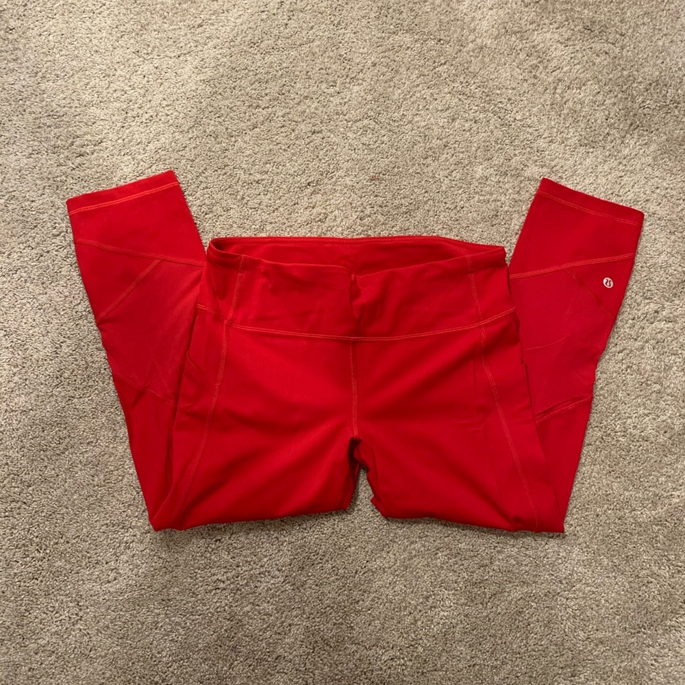 Lululemon leggings cropped worn twice